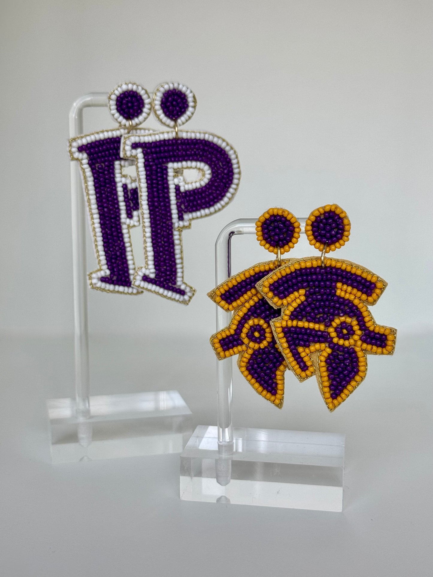Beaded Warrior Earrings