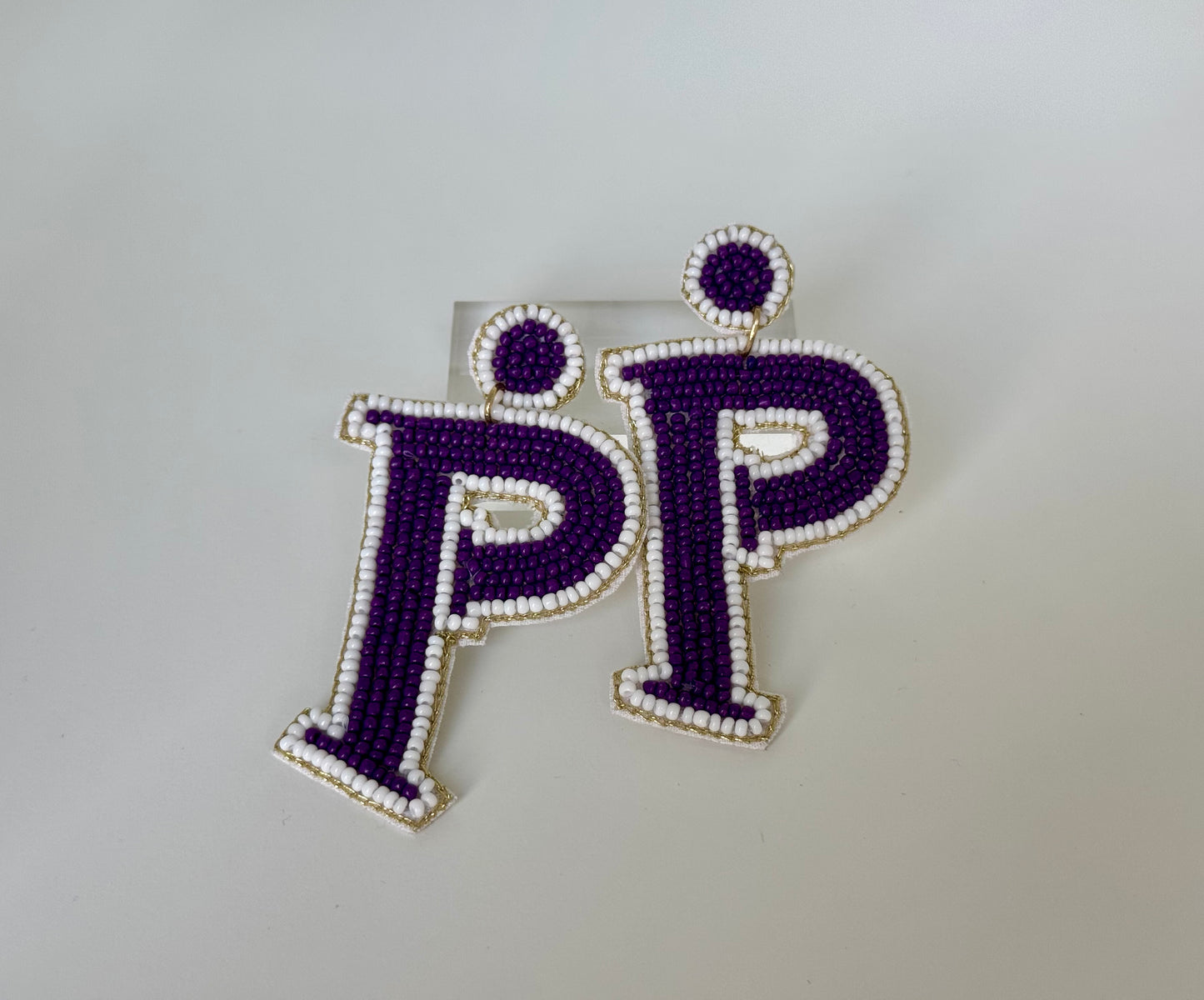 Beaded Pieper Earrings