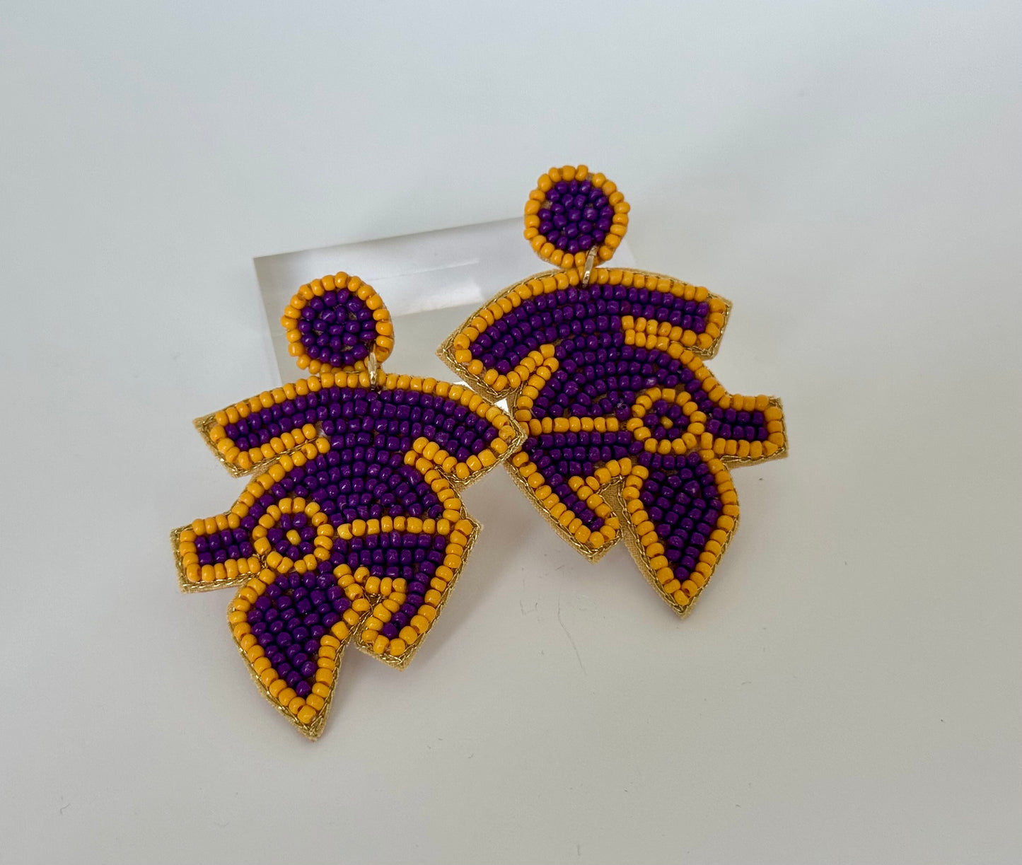 Beaded Warrior Earrings
