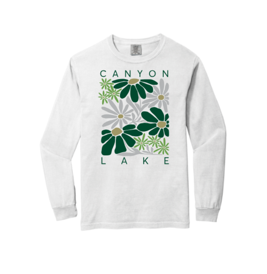 Canyon Lake Floral Tee