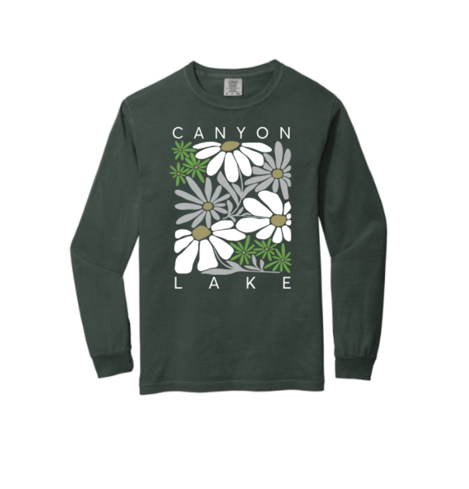 Canyon Lake Floral Tee