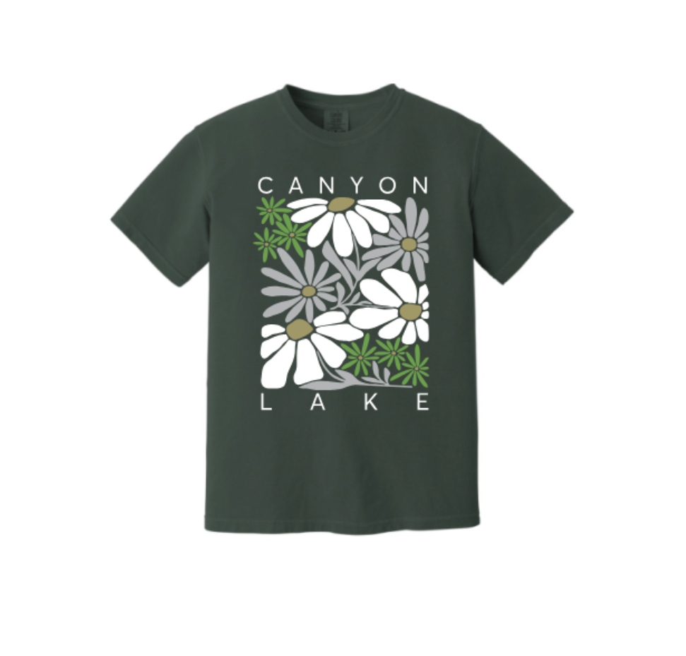 Canyon Lake Floral Tee