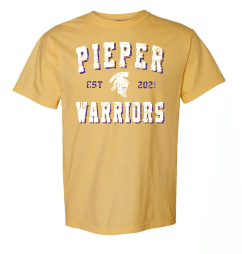 Pieper Warriors Oversized Tee