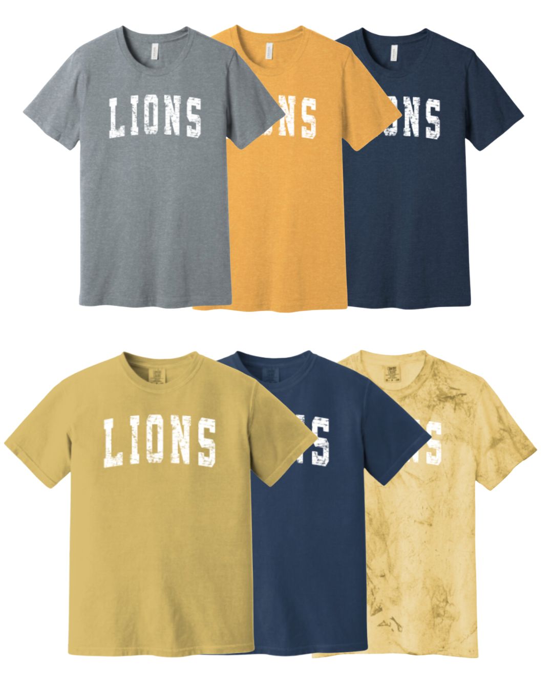 Adult Varsity Lions Short Sleeve