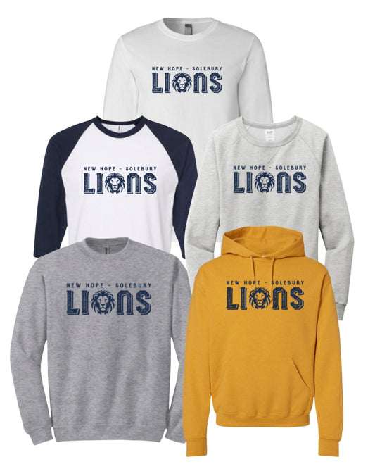 Adult NHS Lions Long Sleeve