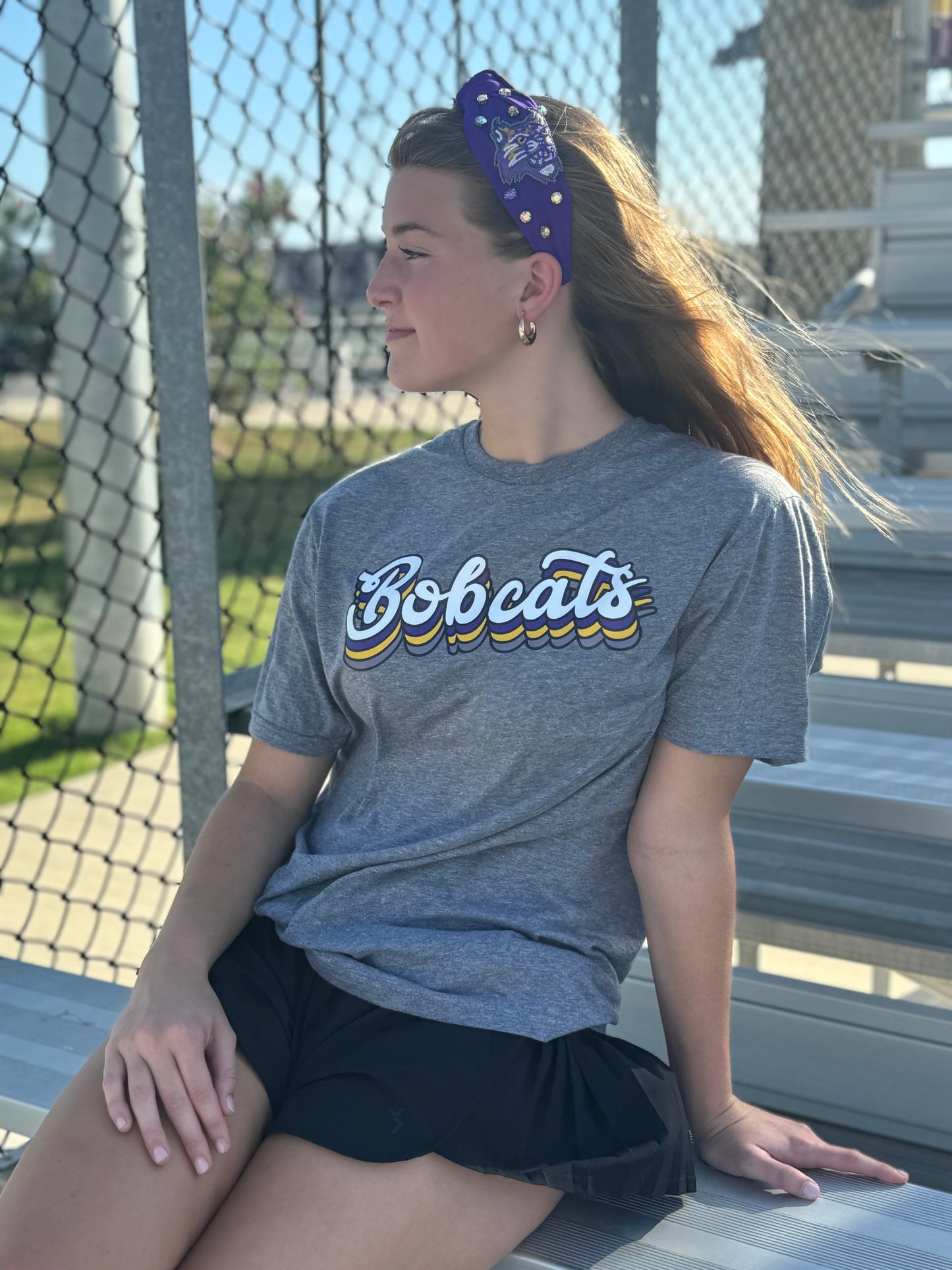 Beaded Bobcat Headband