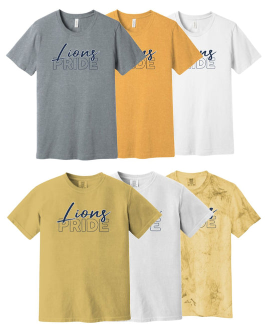 Adult Lions Pride Short Sleeve