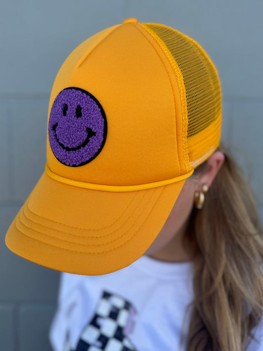 Smiley Rope Trucker Hat