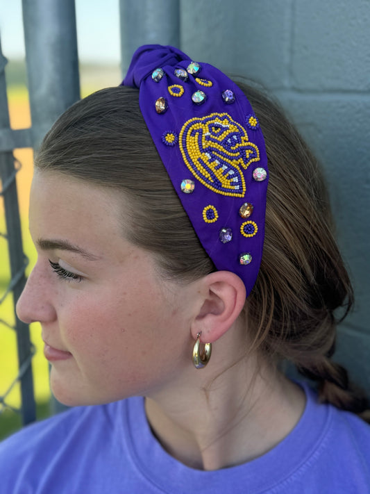 Beaded Viper Headband