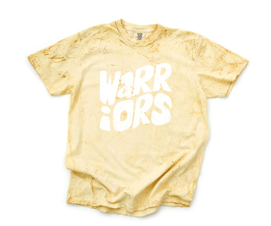 Citrine Color Blast Warriors Oversized T-shirt