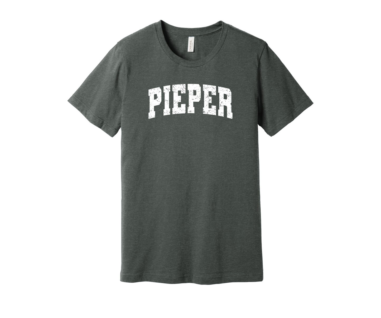 Dark Grey Pieper Collegiate T-shirt