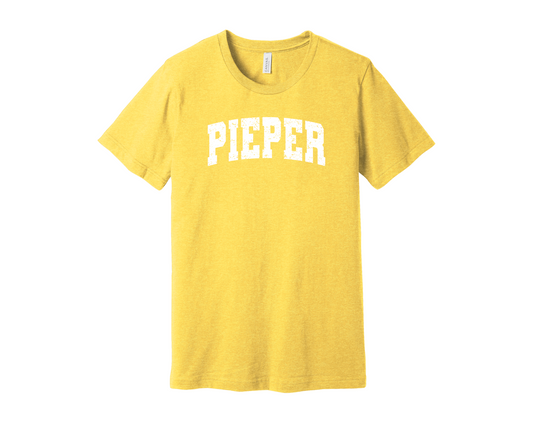 Gold Pieper Collegiate T-shirt