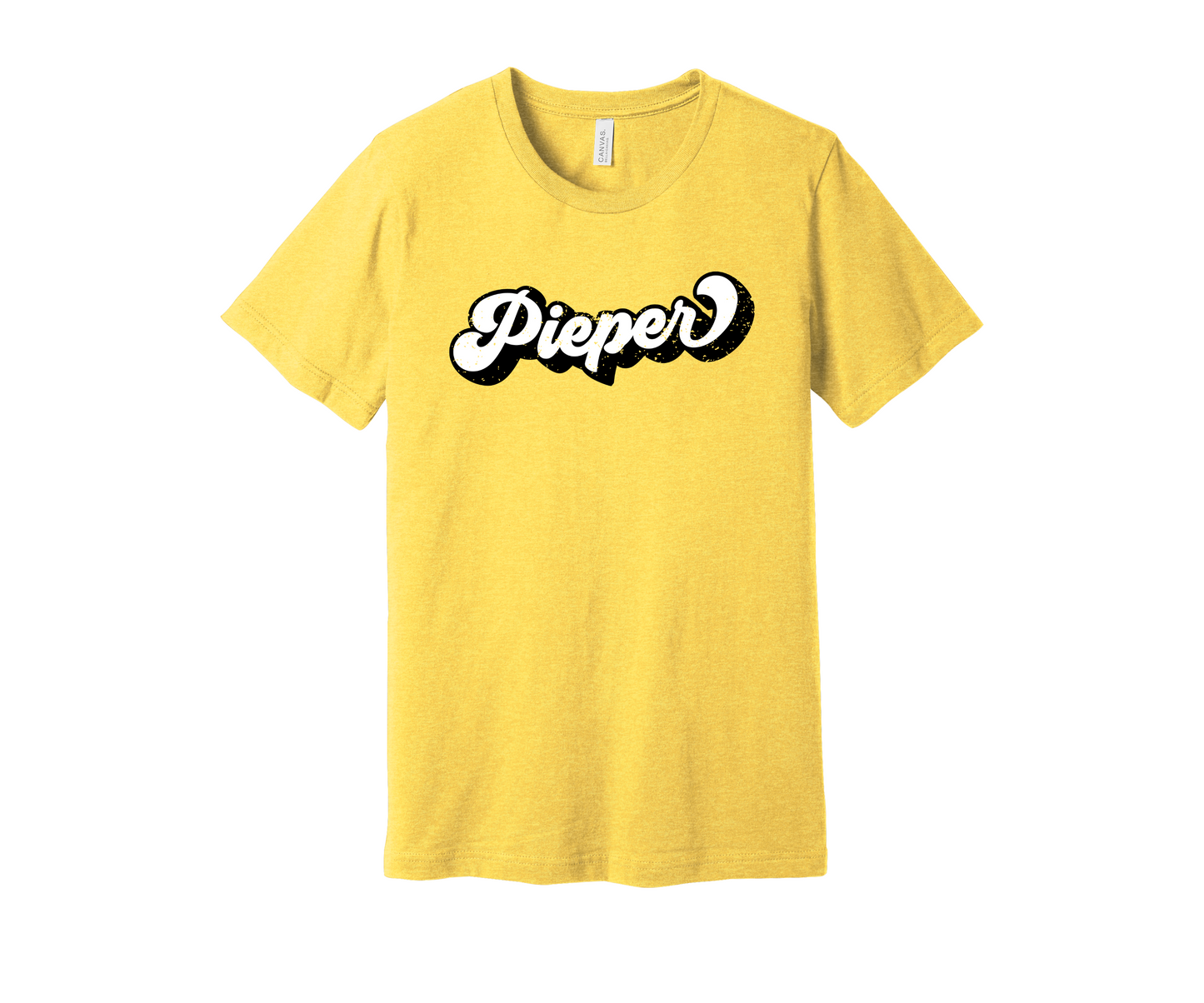 Gold Pieper Retro T-shirt