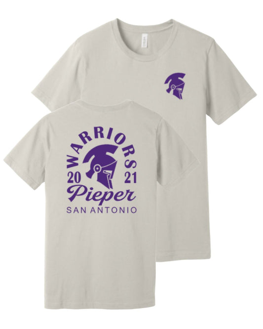 Pieper Warriors Oversized Tee