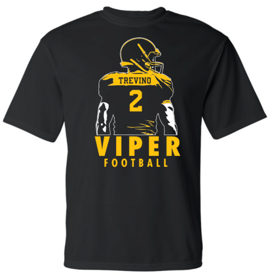 Custom Viper Football Tee