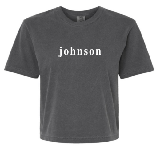 Johnson Crop Tee