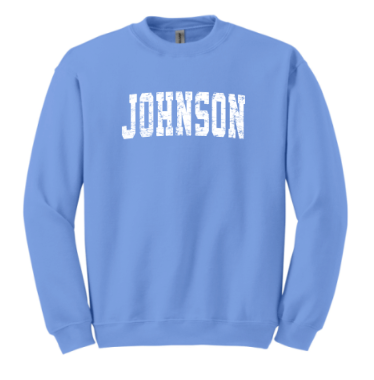 Collegiate Johnson Crewneck Sweatshirt