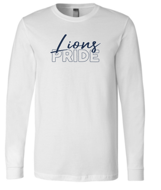 Adult Lions Pride Long Sleeve