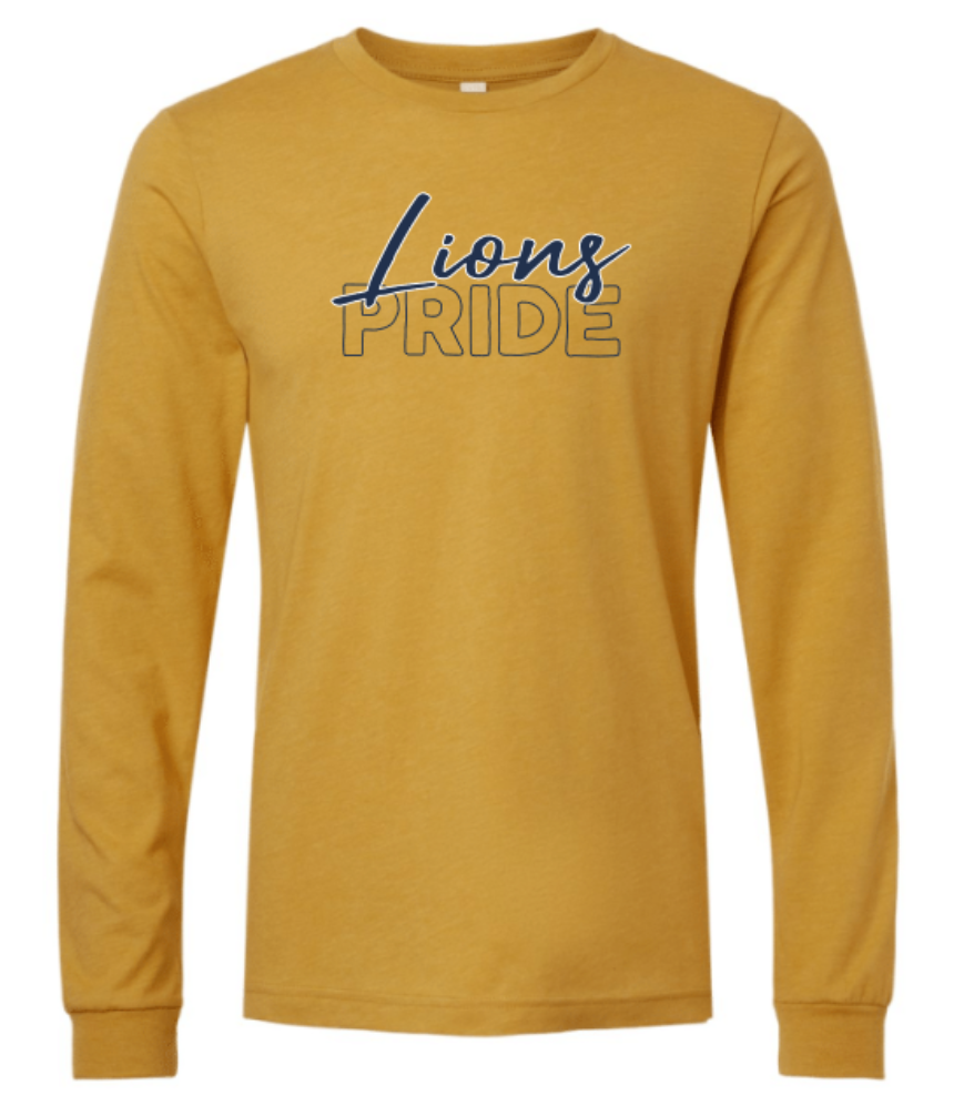 Adult Lions Pride Long Sleeve