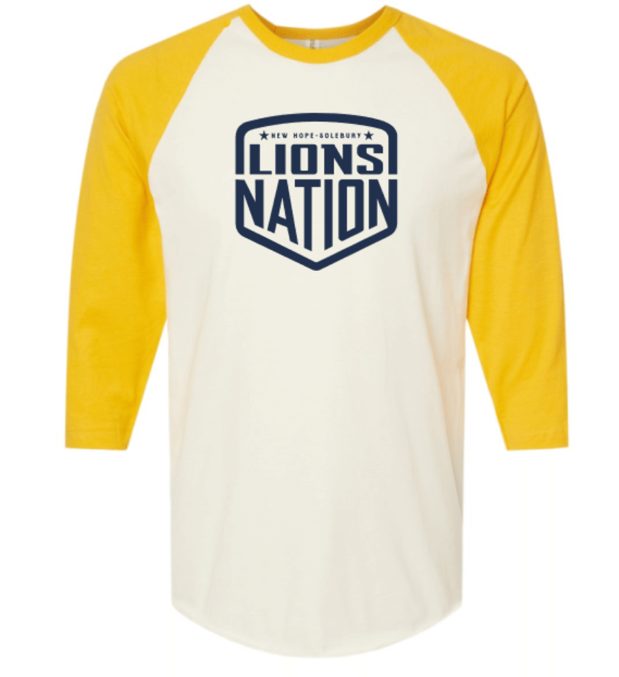 Adult Lions Nation Badge Long Sleeve