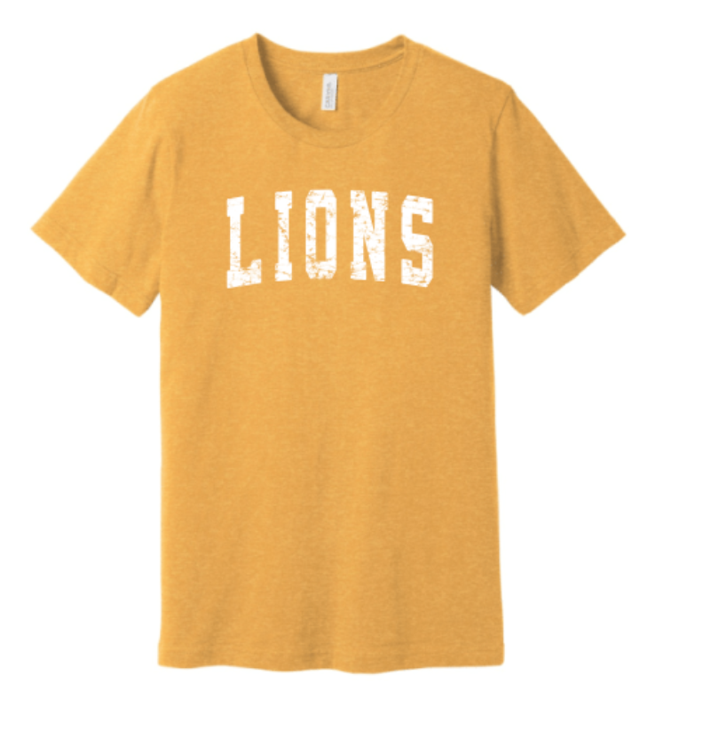 Adult Varsity Lions Short Sleeve