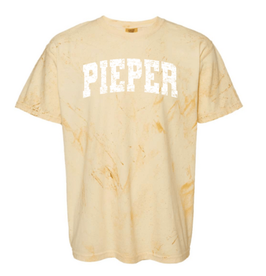 Pieper Collegiate Color Blast Boxy Tee