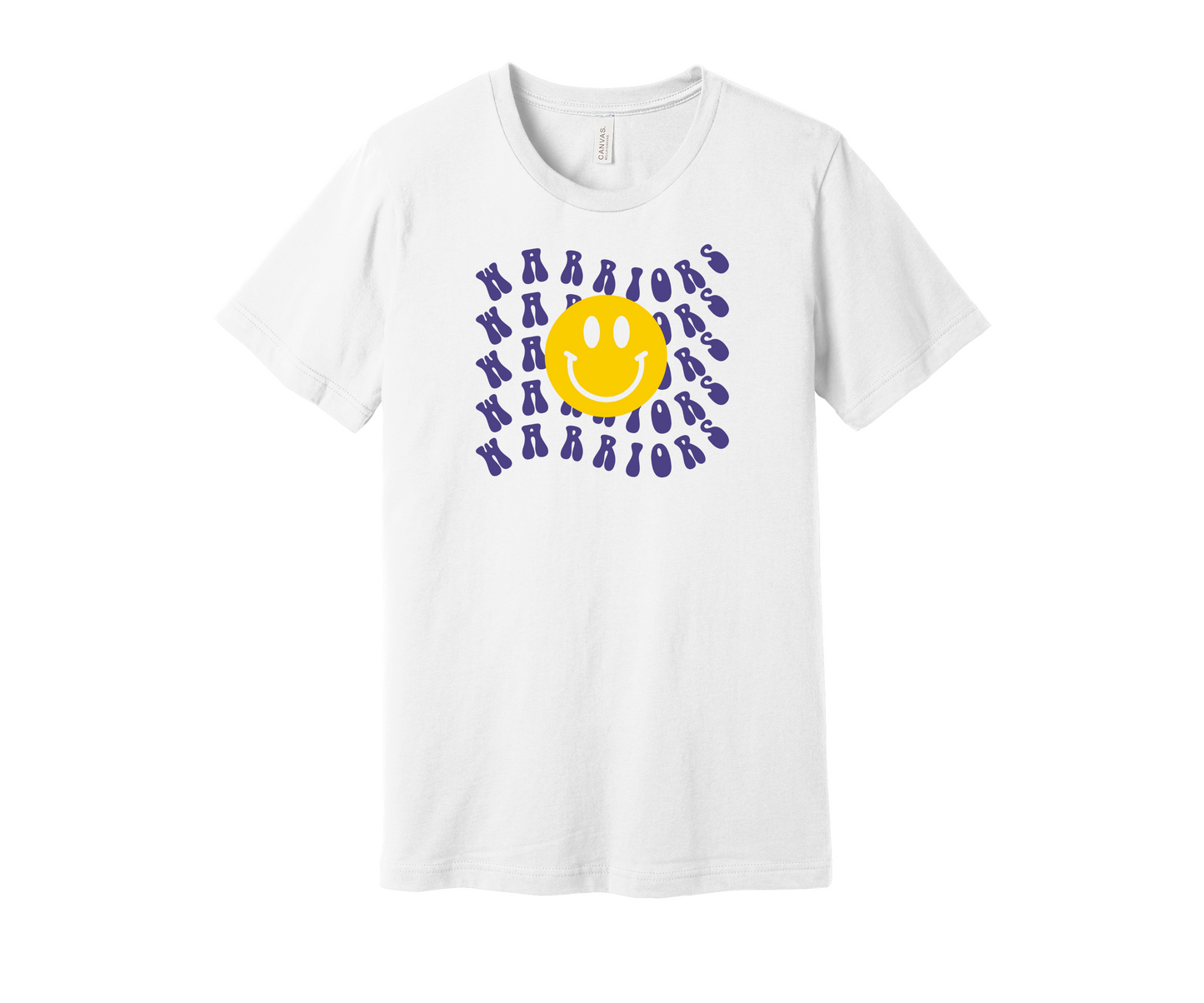 White Smiley Warriors T-shirt